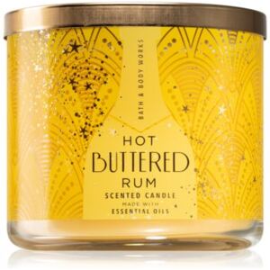 Bath & Body Works Hot Buttered Rum illatos gyertya 411 g