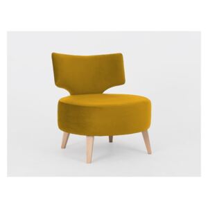Flippin mustársárga fotel - Costum Form