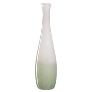 Leonardo Casolare váza 59cm fehér-zöld