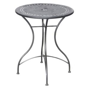MB-166593 - Asztal, fém, 61x61x73, fekete