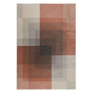 Plaza szürke-rózsaszín szőnyeg, 160 x 230 cm - Flair Rugs