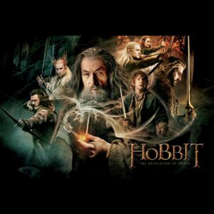 Művészi plakát Hobbit - The Desolation of Smaug