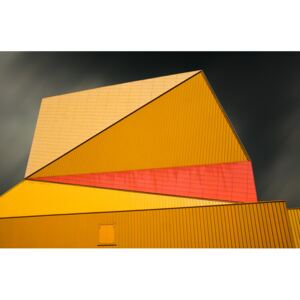 Exkluzív Művész Fotók The yellow roof, Gilbert Claes