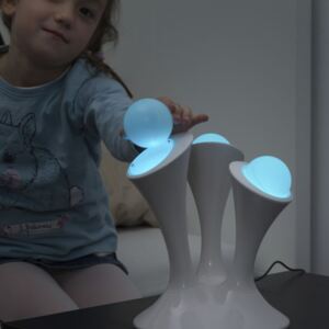 Home színes fluoreszkáló LED asztali éjjeli lámpa - InnovaGoods