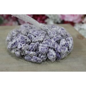 Kis lila dekorációs kövek 0,7kg