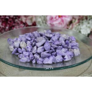 Nagy lila dekorációs kövek 1kg