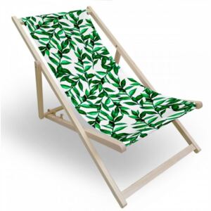 Kerti szék zöld gallyak