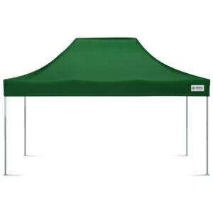 Pavilon sátor - 3x4,5m - Zöld