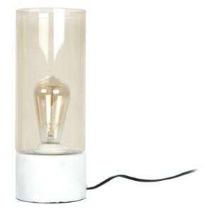 Leitmotiv Edison izzós asztali lámpa, márvány alapon