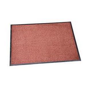 KÜltéri lábtörlő szőnyeg lejtős éllel, 115 x 85 cm, barna