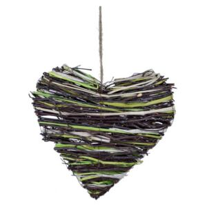 Levand szívformájú dekorációs koszorú, ⌀ 25 cm - Ego Dekor