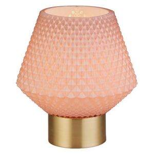 Searchlight Searchlight EU700469 - Asztali lámpa LAMP 1xE27/7W/230V rózsaszín SR0223