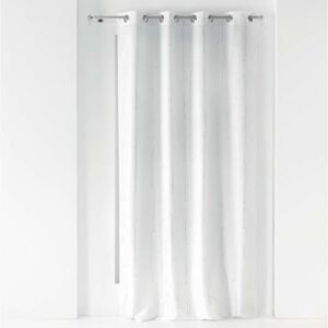 Gyönyörű, finom fehér színű függöny ezüst mintával 140 x 260 cm 140x260