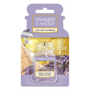 Yankee Candle Lemon Lavender gél autóillatosító lila