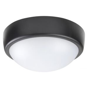 Rábalux 5621 Kültéri mennyezeti LED lámpa Boris fekete műanyag LED 10W 800lm 4000K IP54 A+