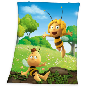 Maja, a méhecske gyermek takaró, 130 x 160 cm