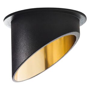 Kanlux Beépíthető spot lámpatest Spag C B/G fekete-arany (MR16-GU10)