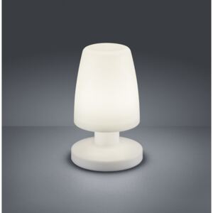 Trio R57051101 Kültéri LED állólámpa DORA fehér műanyag incl. 1 x SMD, 1,5W, 3000K, 90Lm 90lm IP44 A+