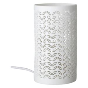 Fehér porcelán asztali lámpa
