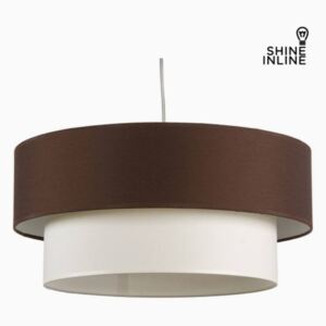 Mennyezeti Lámpa Barna Fehér Pamut és poliészter (20 cm) by Shine Inline
