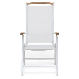 Kültéri szék VG7228 Fehér + barna