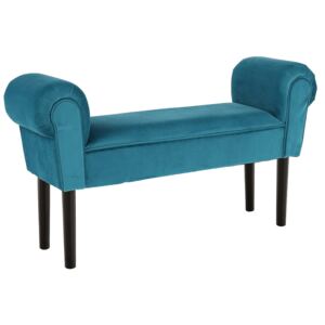 Lóca, Velvet szövet, türkiz /fekete, BURDA