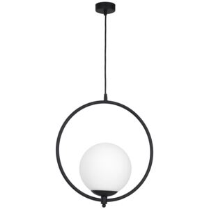 ALDEX 1011G1 | Luna-AL Aldex függeszték lámpa 1x E27 fekete, fehér