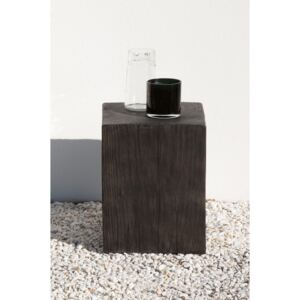 Ecotop szürke kerti tárolóasztal, 35 x 35 cm - Ezeis
