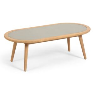 Glynis Nina eukaliptuszfa kerti asztal beton asztallappal - La Forma