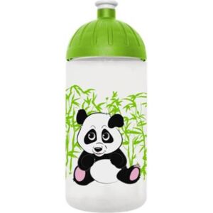 Kulacs, higiénikus műanyagból, 0,5L, FREEWATER Panda, átlátszó (FW0505020)