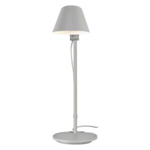 NORDLUX Stay Long Table asztali lámpa, billenthető, szürke, E27, max. 40W, 15cm átmérő, 2020445010