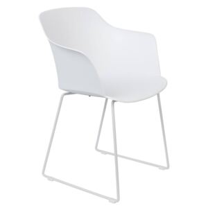 Tango design szék, fehér műanyag