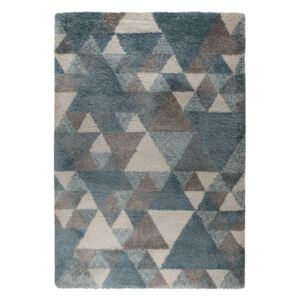 Nuru kék-krémszínű szőnyeg, 120 x 170 cm - Flair Rugs