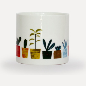 Little Plants porcelán virágcserép, ø 8 cm - U Studio Design