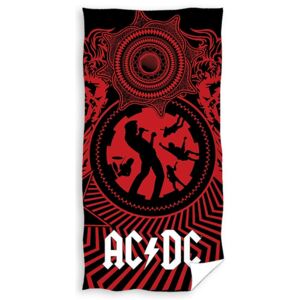 AC/DC Black Ice törölköző, 70 x 140 cm