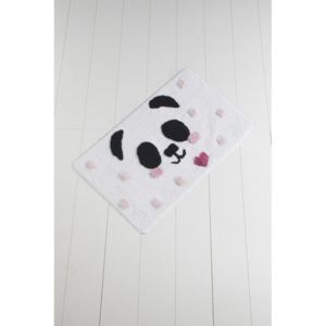 Crasso Panda fekete-fehér fürdőszobaszőnyeg, 100 x 60 cm