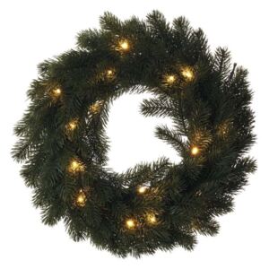EMOS LED Karácsonyi koszorú 20xLED/0,6W/2xAA EMS252