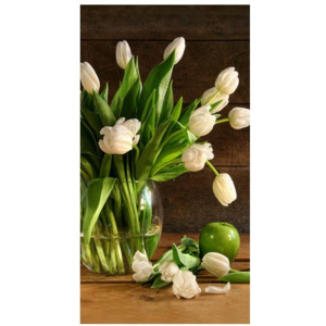 Nyomatos roletta Gyönyörű fehér tulipánok 80x150cm FR3345A_1LV