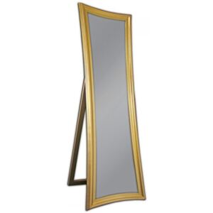SKINNY design álló tükör - ezüst/arany/fehér