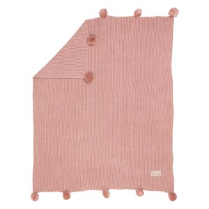 KL Gyermek kötött takaró Albero Mio 80x100 Szín: Rózsaszín