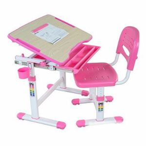 FD Banabius növekvő asztal és szék Szín: Rózsaszín