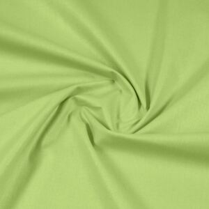 Goldea egyszínű pamutvászon – suzy zöld, méterárú szél. 142 cm 145 cm