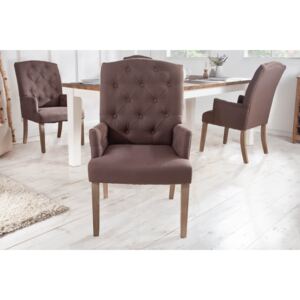 CASTLE design szék - barna