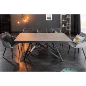 ATLAS design bővíthető étkezőasztal - beton- 180-220-260cm