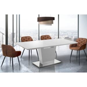 RITZ modern bővíthető étkezőasztal - 160-200cm - fehér