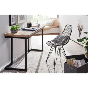 FRANCIS design íróasztal - 140cm - fekete