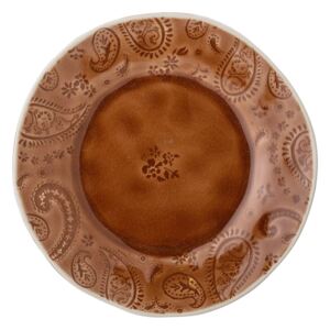 Rani vörösesbarna agyagkerámia desszertes tányér, ø 20 cm - Bloomingville