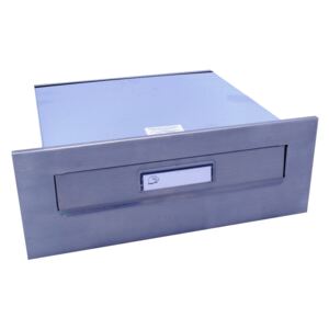 POSTALÁDA, INOX OSZLOPBA ÉPÍTHETŐ