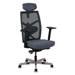 Irodai szék RC1323 70x70x111cm Szürke + fekete