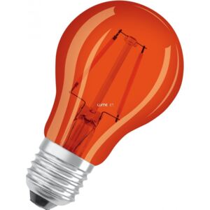 Osram LED Star A Decor 1,6W E27 filament LED, narancssárga